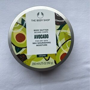 The BODYSHOP - AVOCADO Body Butter - 6.75 ounce tub - NEW